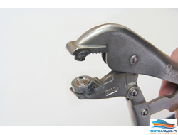 Ручные пресс-тиски для установки кнопок DOT