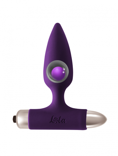 8015-04 Анальная пробка с вибрацией Spice it up New Edition Glory Ultraviolet