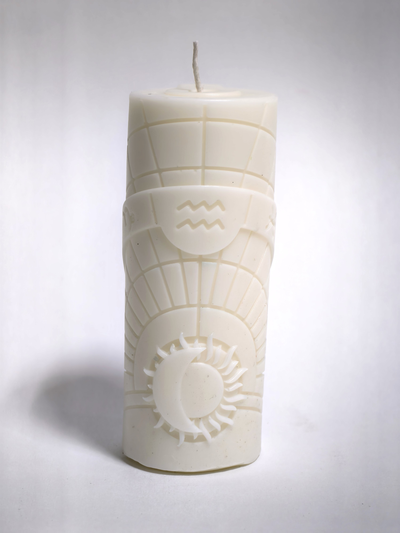 Свеча зодиакальная "Водолей" стихия воздуха