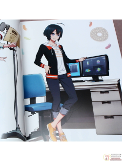 Оригинальный Арт Бук SHIROBAKO ARTWORKS (Белый ящик)