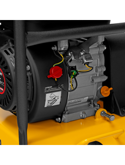 Виброплита бензиновая VC-12, 12 кН, 45*35 см, 196 см3 Denzel