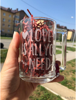 Кружка для горячих напитков "Love"