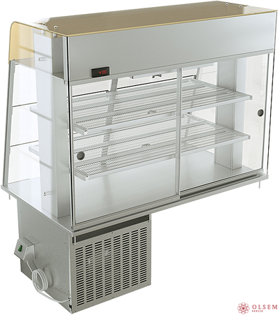 Витрина холодильная ATESY Регата ХВ-1200-1370-02