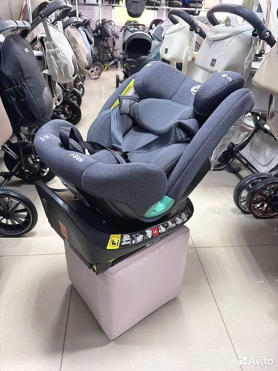 Автокресло Luxmom 290 (Isofix, 0-36 кг, 0-12 лет) Темно-серый