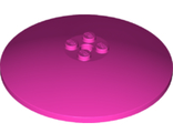Dish 8 x 8 Inverted Radar - Solid Studs, Dark Pink (3961 / 6292812)