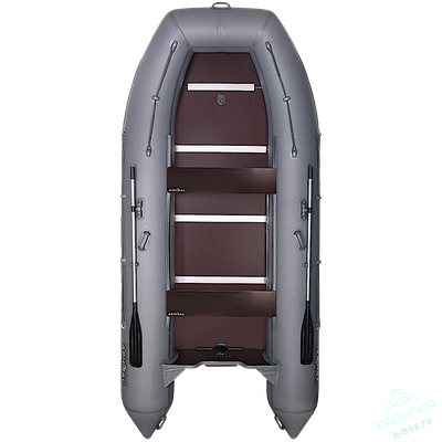 Лодка ПВХ Адмирал 410 Серая