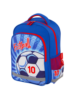 Рюкзак ПИФАГОР SCHOOL для начальной школы, "SOCCER BALL", 38х28х14 см, 228822