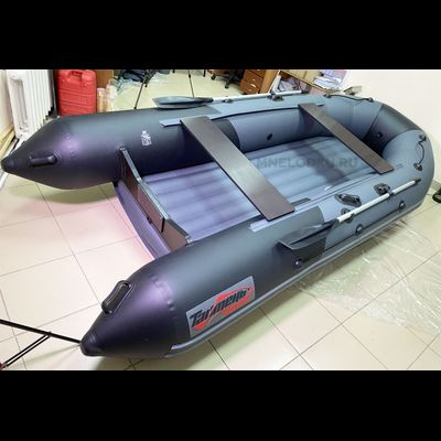 Моторная лодка Таймень NX 3800 НДНД PRO графит/черный