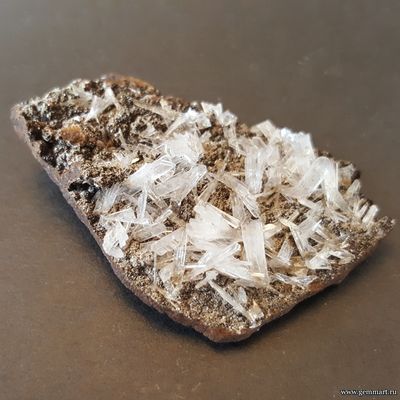 Гемиморфит на лимоните. Мексика. 57*44*10 мм