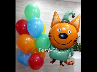 10 шаров на грузе + фигура