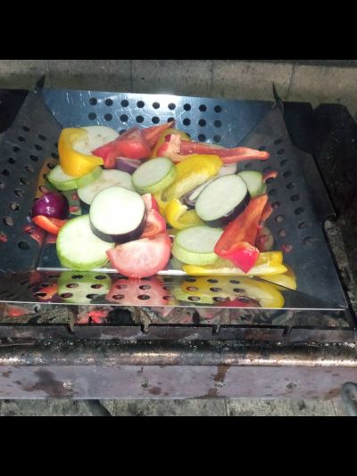 Решетка гриль для овощей