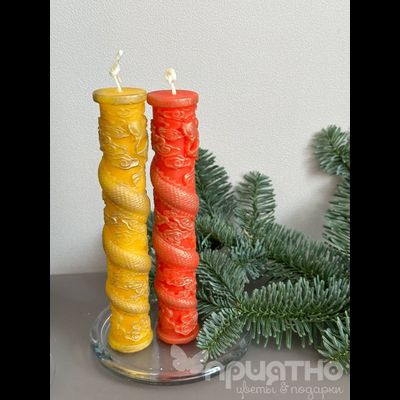 НОВОГОДНЯЯ СВЕЧА "ЗОДИАК"