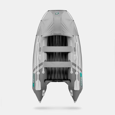 Моторная лодка GLADIATOR E330PRO светло-темносерый