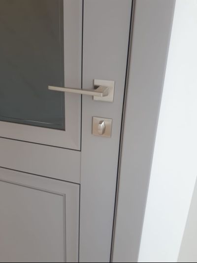 ДВЕРНАЯ ЛИНИЯ. ДЕКАНТО. SOFT TOUCH СЕРЫЙ БАРХАТ