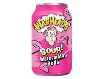 Газированный напиток WarHeads Sour Watermelon Soda 355мл