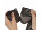Мешки для мусора 20 л, черные, в рулоне 30 шт., ПНД, 8 мкм, 45х50 см (±5%), стандарт, ЛАЙМА, 601376
