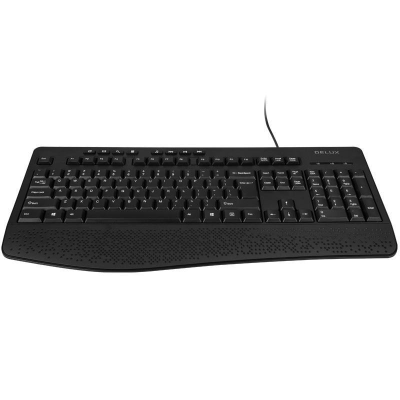 Клавиатура Delux K6060U USB 2.0 черная