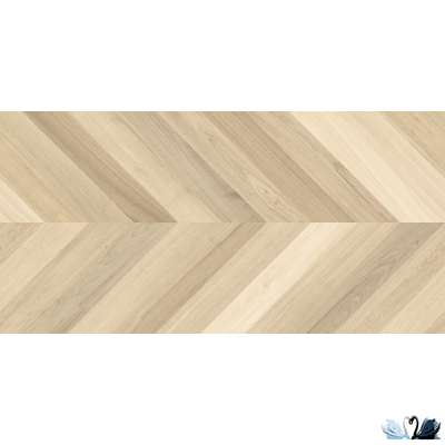 Керамогранит Laparet Вуд Роял Алмонд Шеврон М\Wood royal almond chevron M Кarving MR 60х120 см бежевый матовый карвинг
