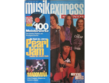 Musikexpress Sounds Magazine November 1993 Pearl Jam, Иностранные музыкальные журналы, Intpressshop