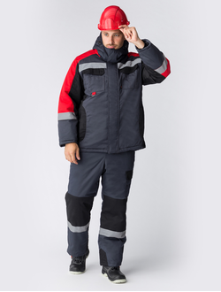 Костюм зимний Вектрон-2 СОП (тк.Смесовая,240) п/к