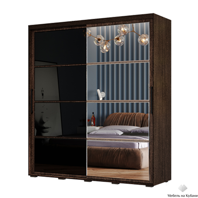 Крафт 6 шкаф-купе Венге