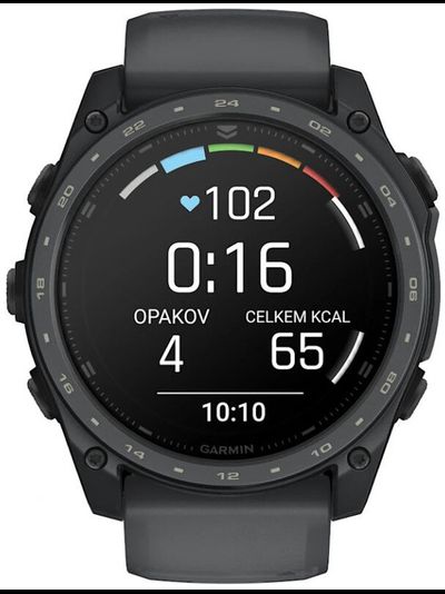 Часы Garmin Tactix 8 - 51mm, Amoled Cerakote Grey