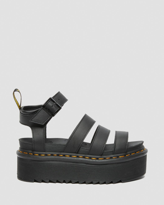 Босоножки Dr. Martens BLAIRE HYDRO LEATHER PLATFORM STRAP SANDALS