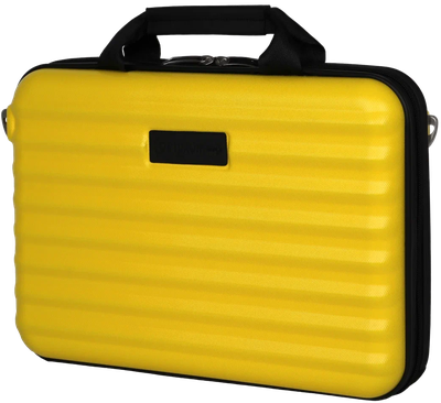 Пластиковый кейс для ноутбука 15.6 - 16 дюймов Optimum, желтый