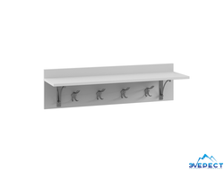 ВЕШАЛКА "АМБРА" 800*250*250 мм (белый лдсп)