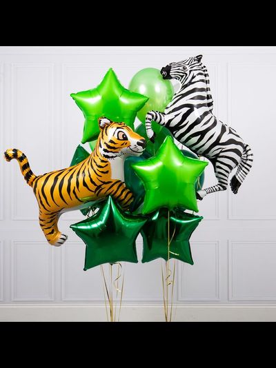 Шарики для детей Джунгли зовут купить на assorti123.ru