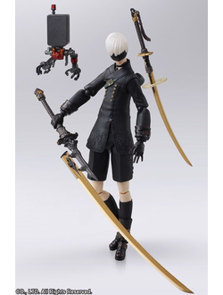 Фигурка Йорха-9S (YoRHa No. 9 Type S, Pod 153 Bring Arts)