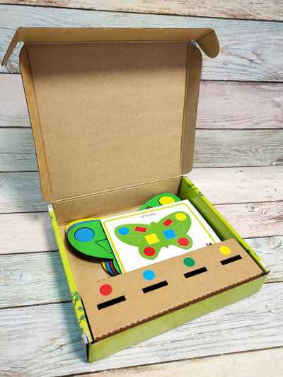 Сортер-мозаика "Бабочки"