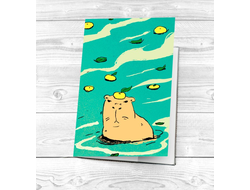 Обложка на паспорт Капибара, Kapibara-san №5