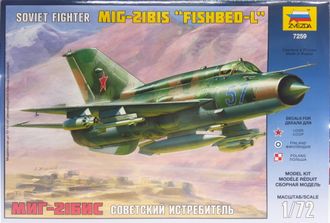 Истребитель МИГ-21 БИС &quot;Fishbed-L&quot;   (ZVEZDA)