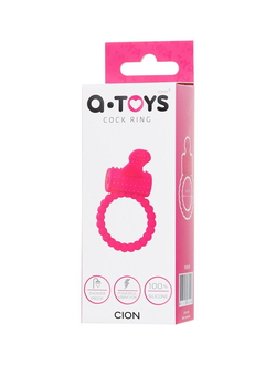 769005 Эрекционное кольцо на пенис A-Toys by TOYFA Cion, силикон, розовый, Ø 3,5 см