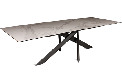 Стол AMADEY антрацит керамика мрамор