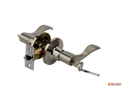 Дверная фурнитура Ручка-защелка модель 3902 фиксатор/ключ