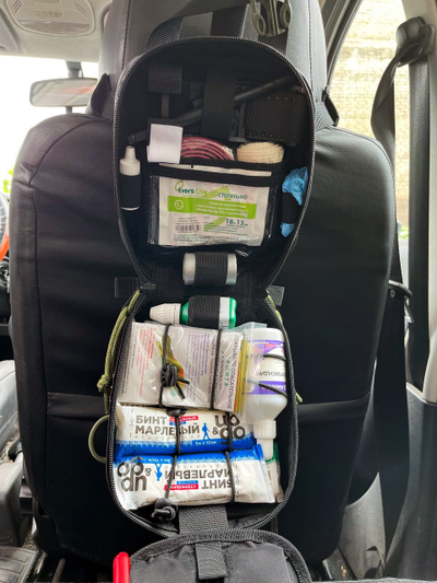 Аптечка "Автоспас - 02" с креплением на сиденье