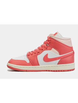 Air Jordan 1 Mid Strawberries and Cream BQ6472-186