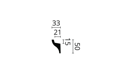 Карниз IL3 WALLSTYL® - 50*33*2000мм
