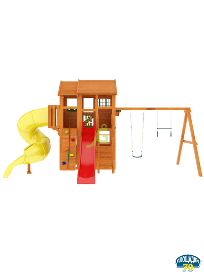Детская площадка IgraGrad Клубный домик 3 с трубой