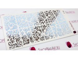 Фольгированный слайдер F 01 - Серебро