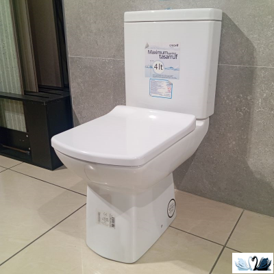Унитаз - компакт Creavit LARA LR310-11CB00E-0000 с бачком LR410-00CB00E-0000, Напольный