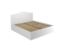 Спальня МОНБЛАН - Кровать МБ-607К (2000х1800) Белое дерево