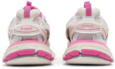 Balenciaga Track Sneaker White Fluo Pink женские