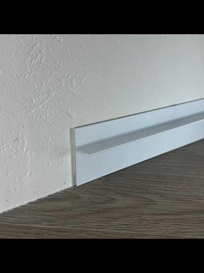 Теневой плинтус скрытого монтажа Pro Design Panel 7208 Белый