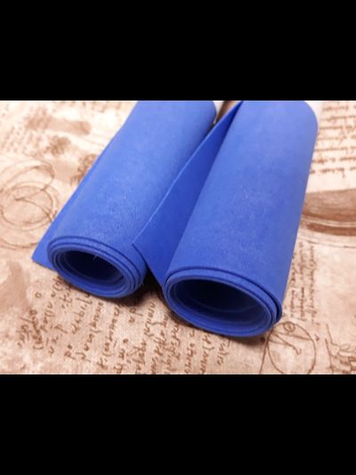 Фоамиран  50х50см 1мм цвет №15 синий