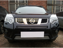 Защита радиатора Nissan X-Trail T31 2011-2015 chrome низ