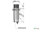 Индуктивный датчик цилиндрический с резьбой И27-NO-DC (М30х1,5)