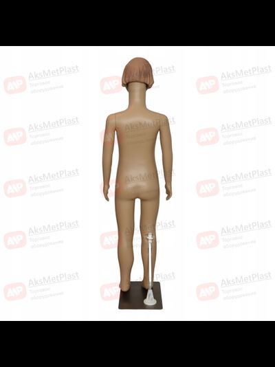 F110 Манекен детский пластиковый рост 110 см на металлической подставке